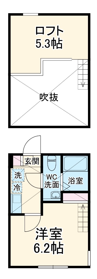ベルアージュ日吉本町の間取り