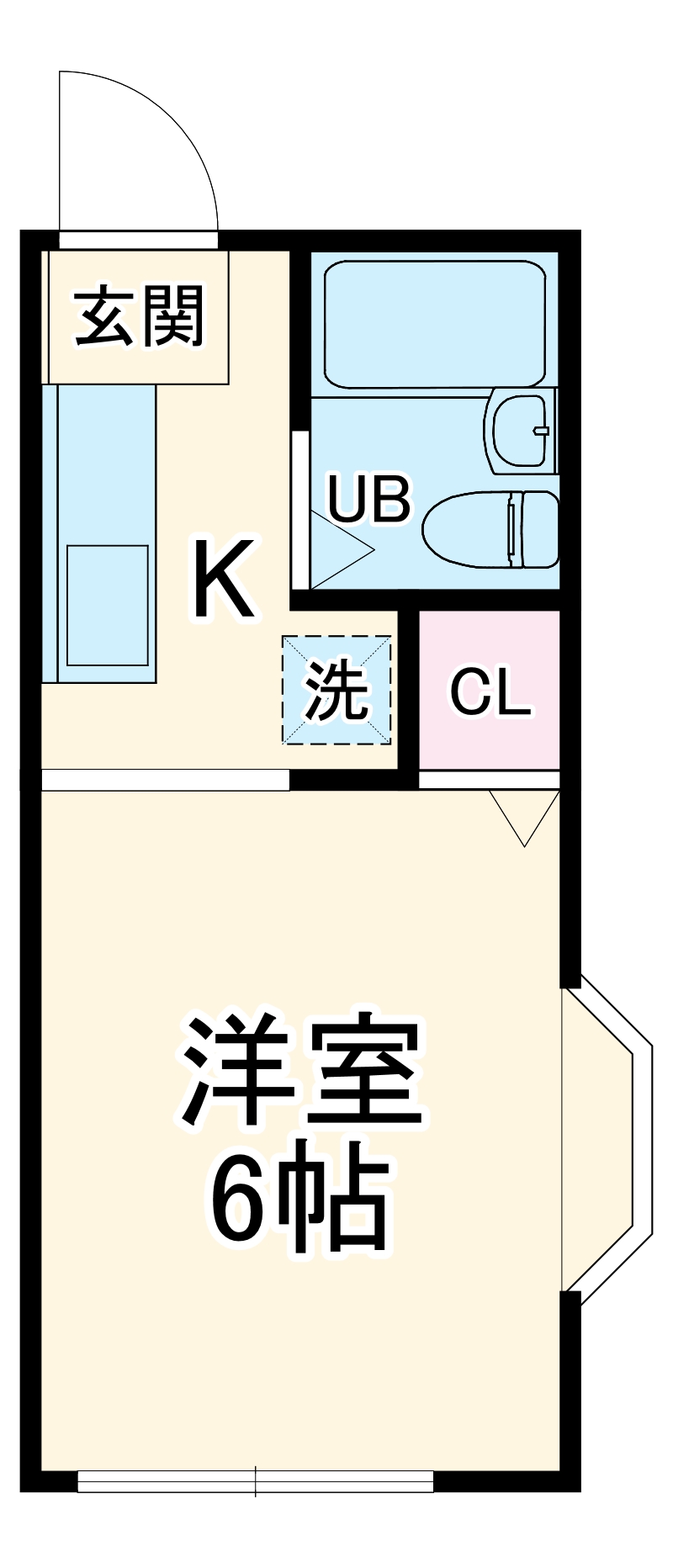 第２安藤ハイツの間取り