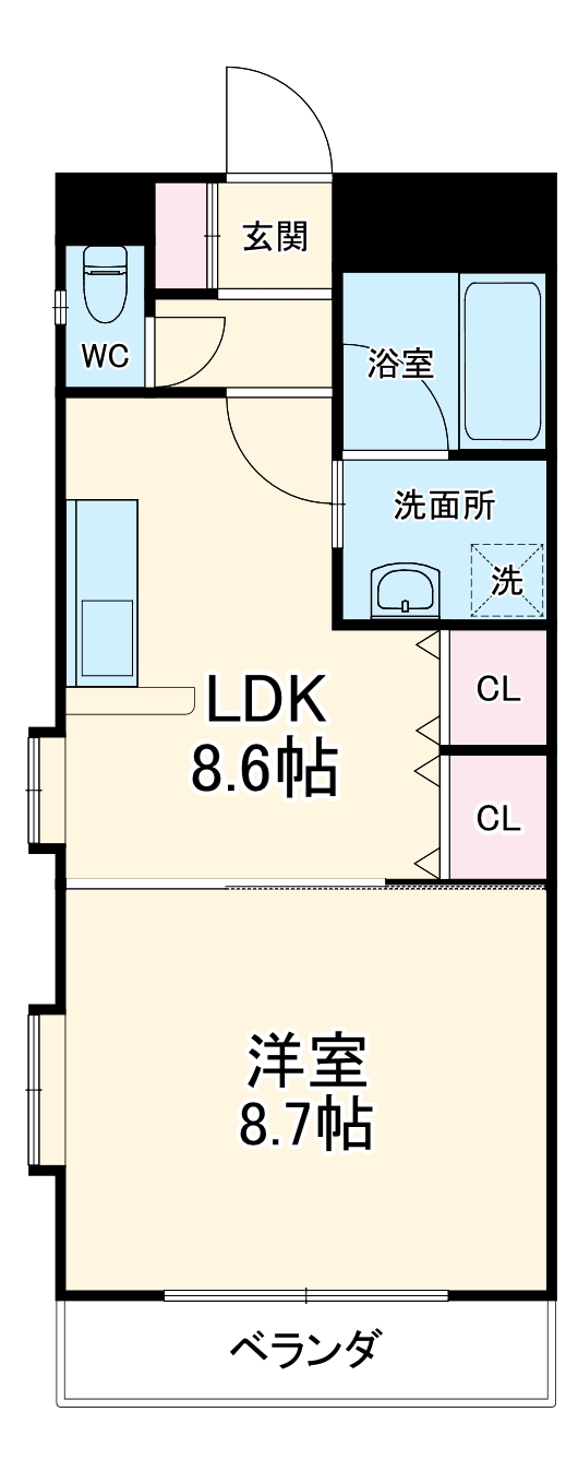 プログレス・Kの間取り