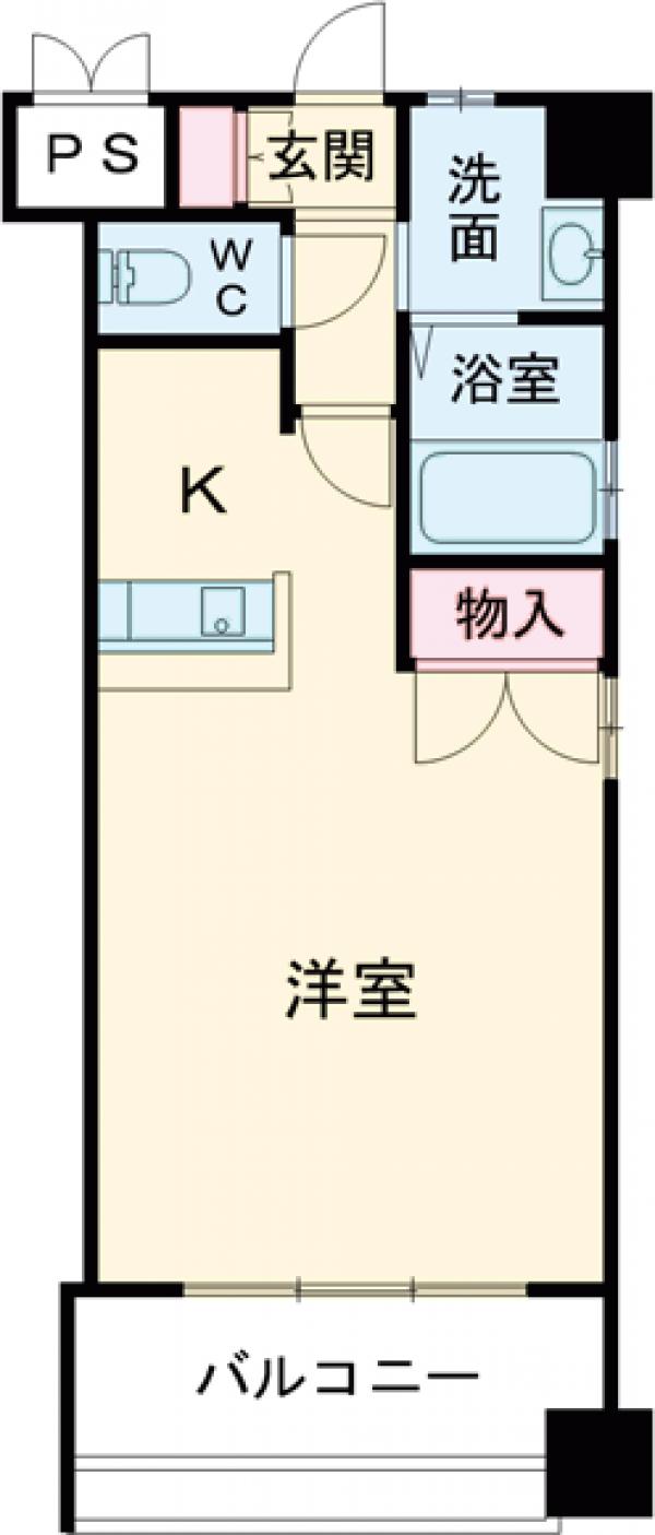 カーサ・アミータの間取り