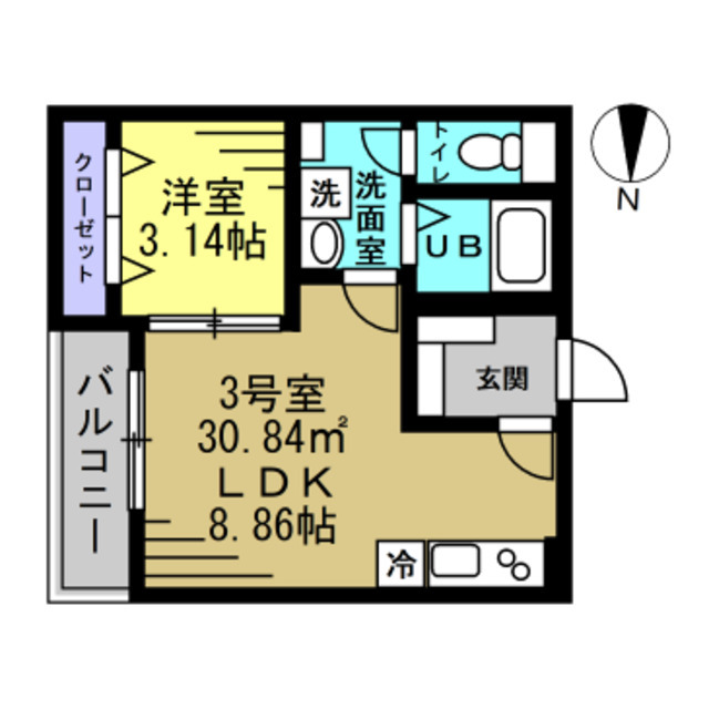 AJ千葉寺003の間取り