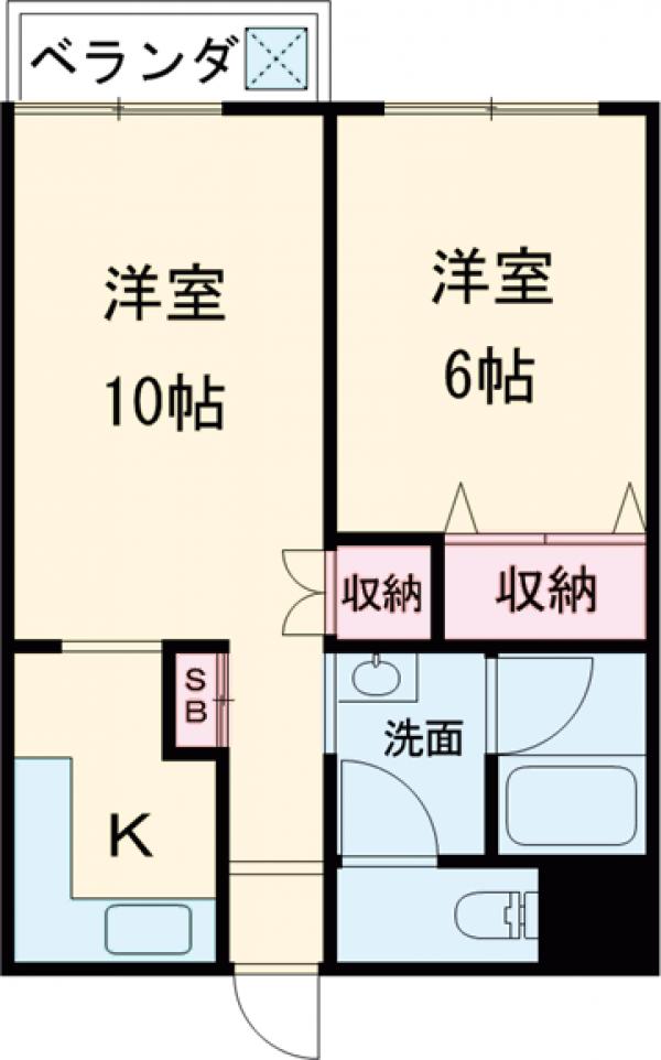STハイツの間取り