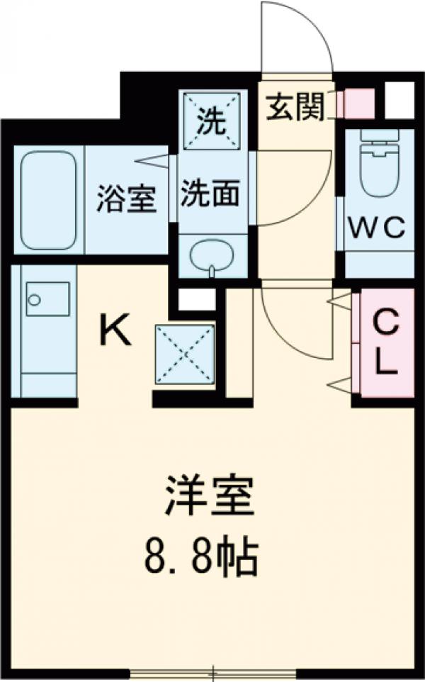 Mind Kamataの間取り