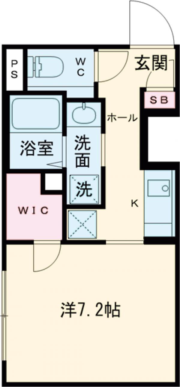 Mind Kamataの間取り