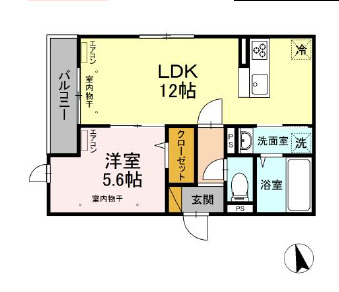 チェントラーレの間取り