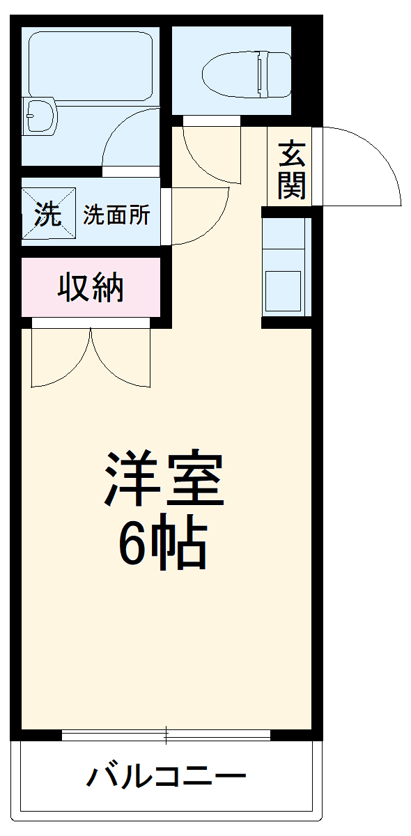 リバータウン松枝の間取り