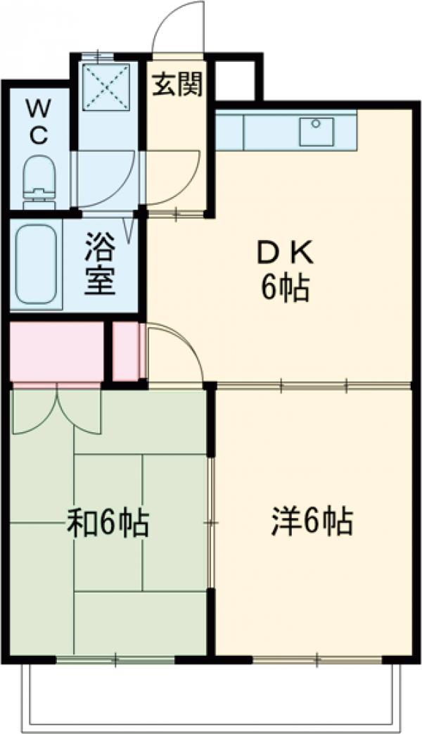 近長ビルの間取り