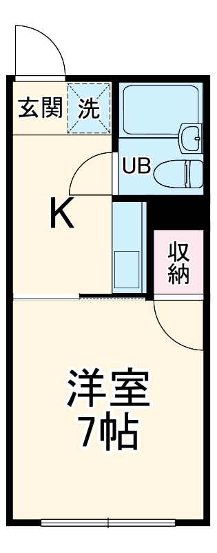ビューハイツの間取り