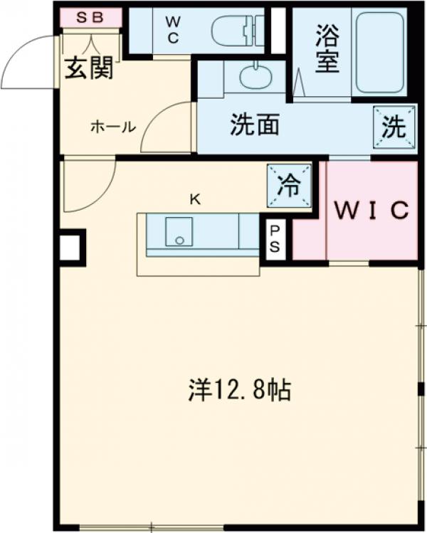 Mind　Kamata・301号室の間取り