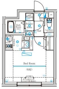 Mind Kamataの間取り