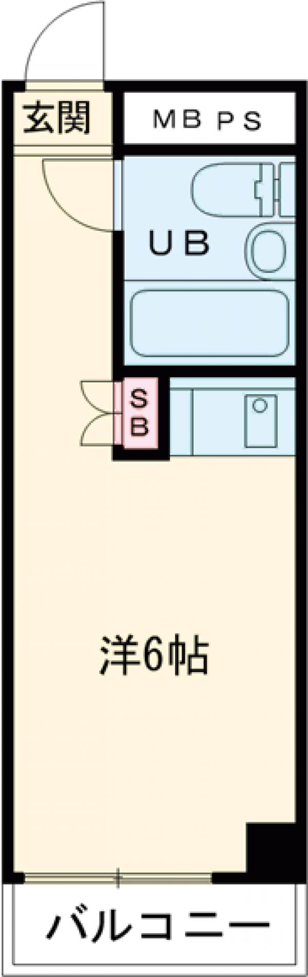 荻窪スカイレジテルの間取り