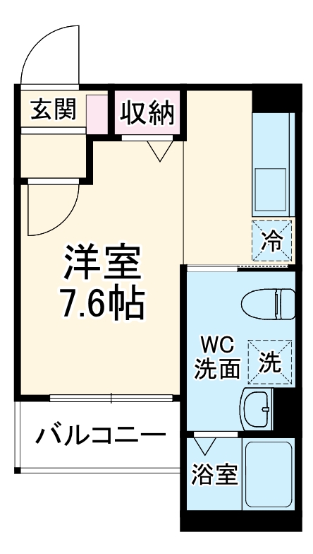 ベイルーム南林間の間取り