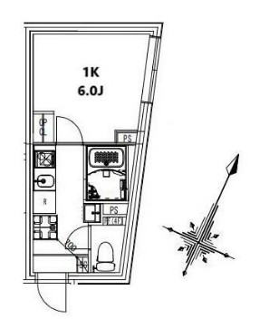 リュジアン北赤羽の間取り
