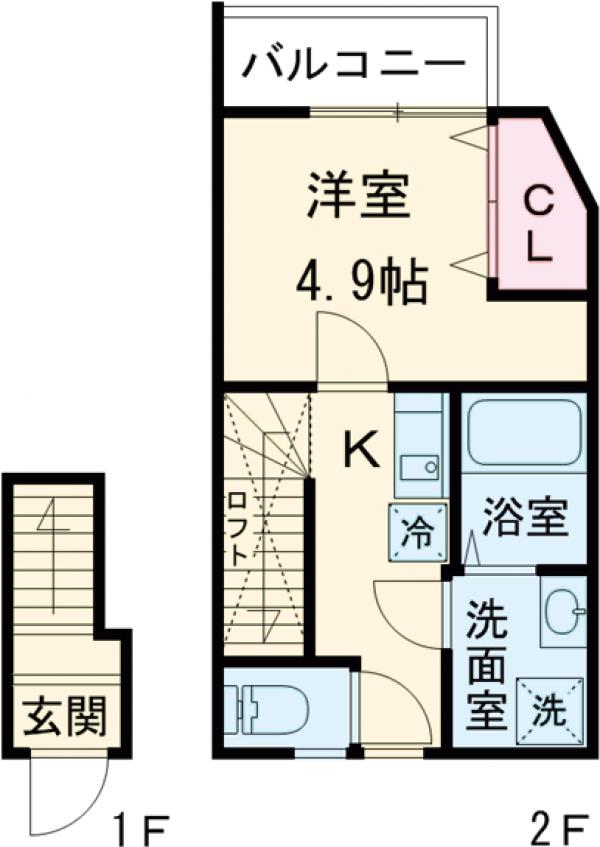 ガーデンコート経堂の間取り