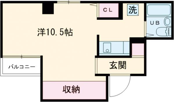 CK西大路の間取り