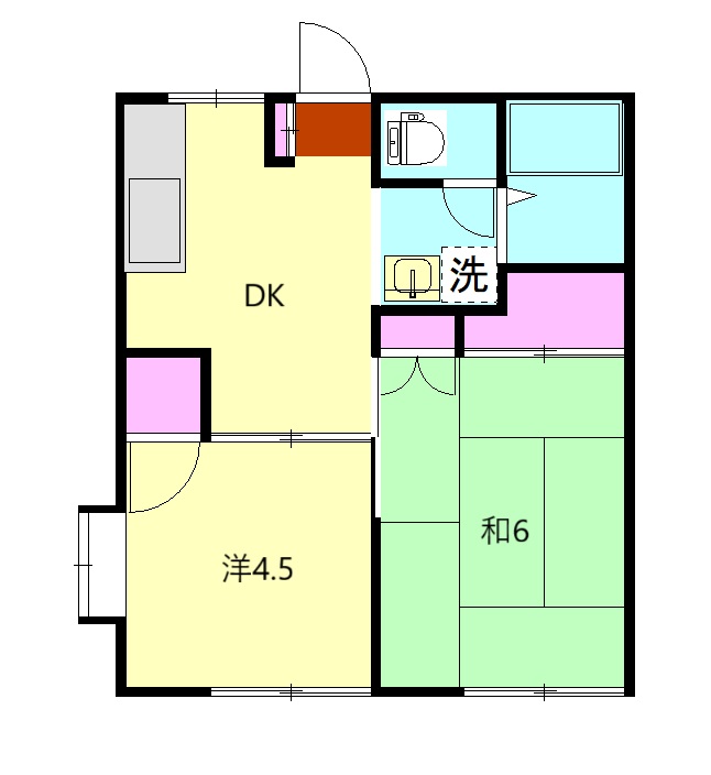 ファミーユMの間取り