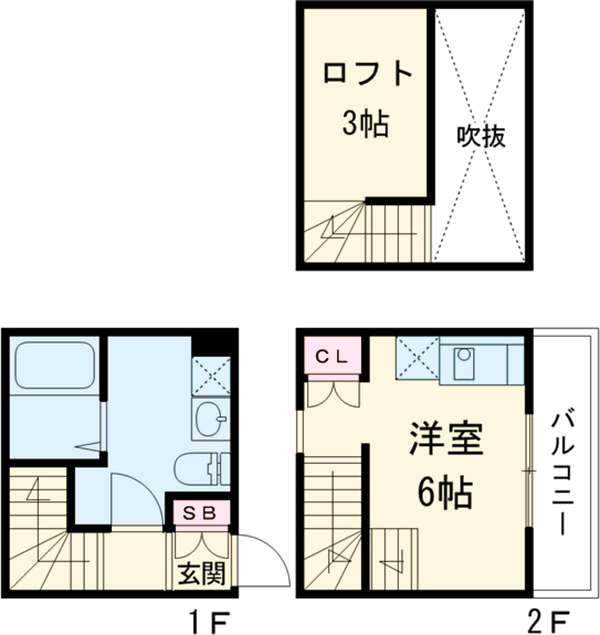 ＳＡＫＵＲＡ辰巳の間取り