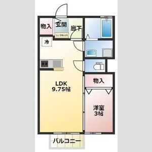 サンコート静浦Aの間取り