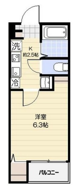 メゾン・ド・ジュネス喜沢の間取り