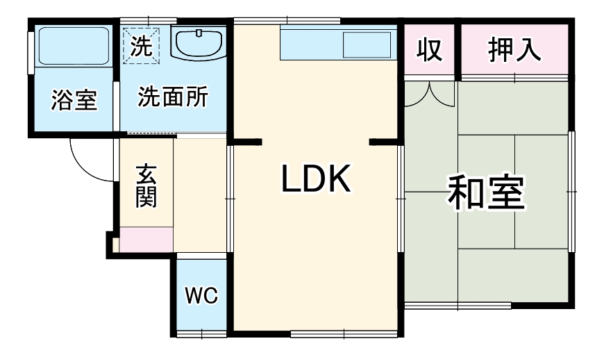 パークヴィラ滝沢の間取り