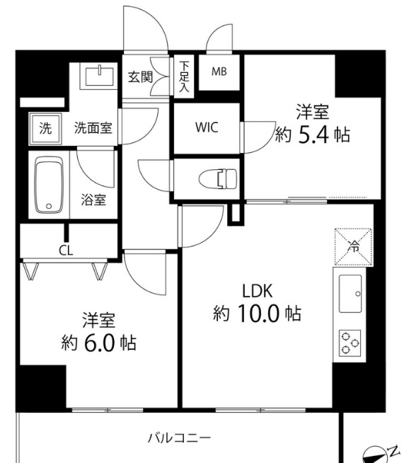SAION町屋の間取り
