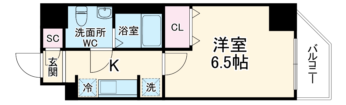 アルファコート西川口27の間取り