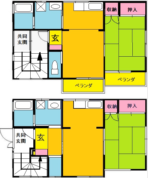 パークヴィラ滝沢の間取り