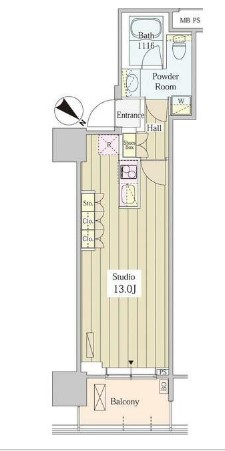 ユニゾンタワーの間取り