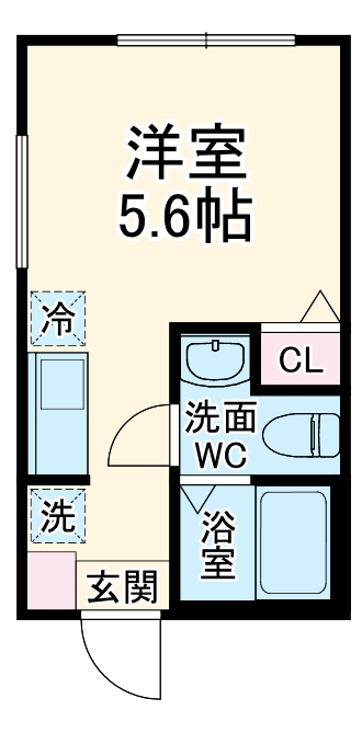 グリーンリヴィアSの間取り