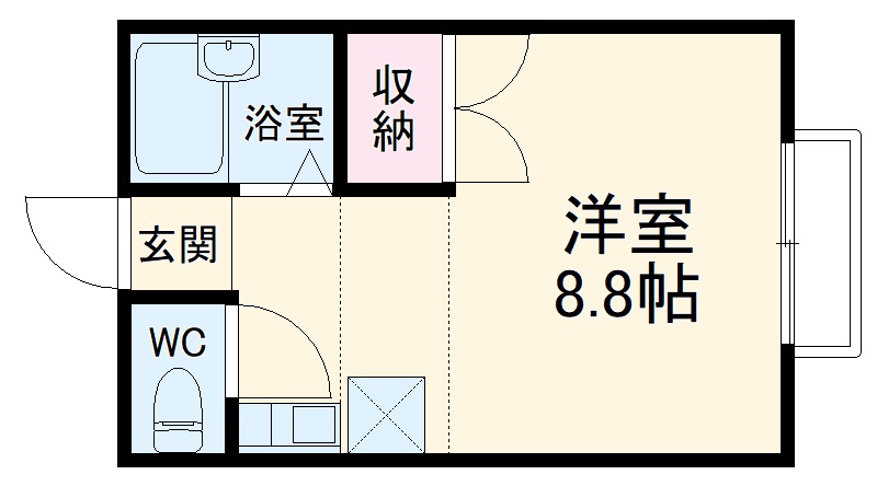 シャルマン青葉の間取り