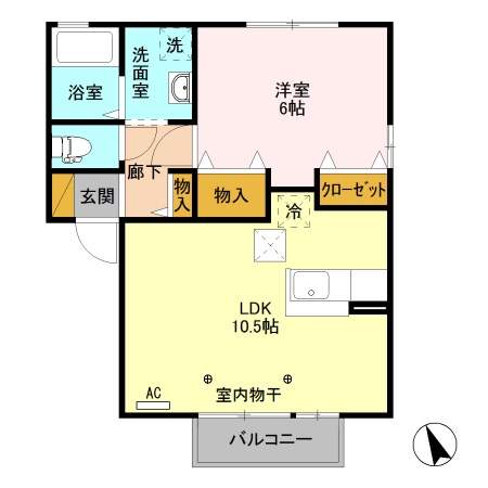 アージュ Ⅲの間取り