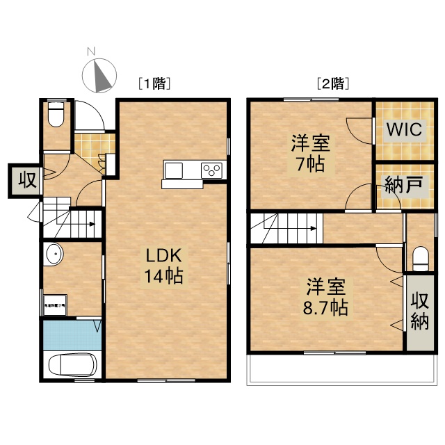 フルハウスの間取り