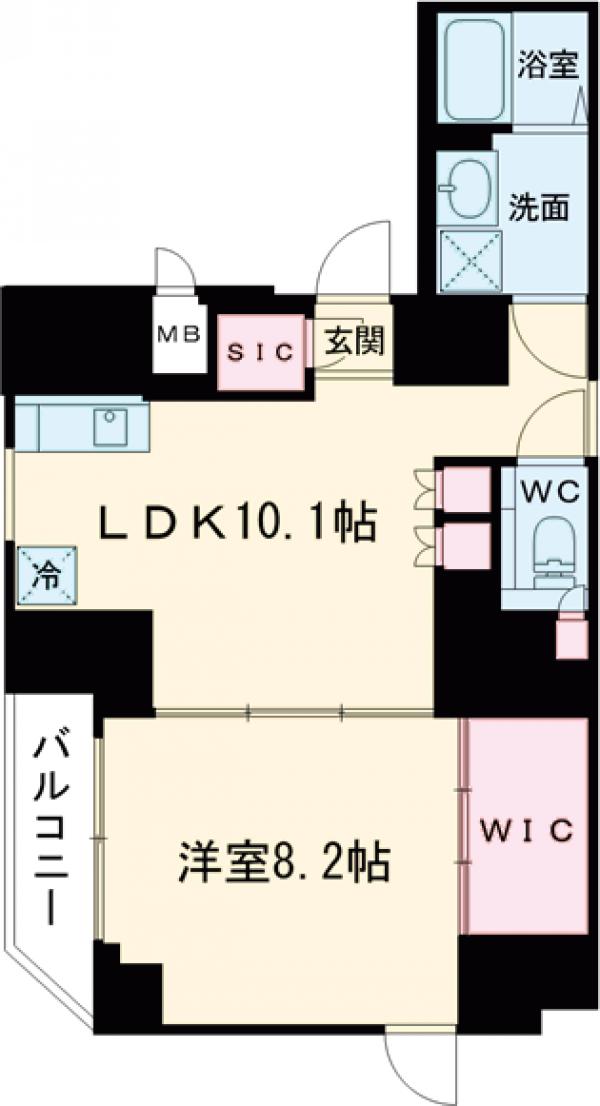 CREAL premier恵比寿の間取り