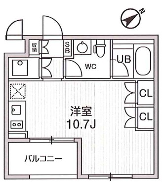 大田西馬込レジデンスの間取り