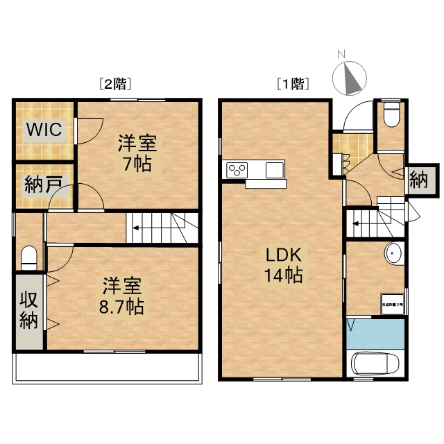 フルハウスの間取り
