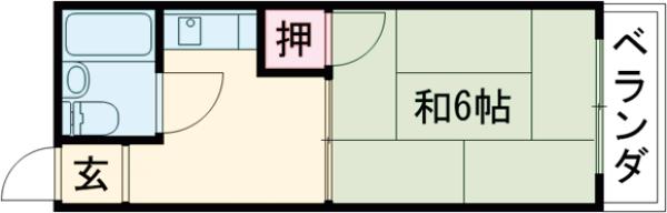 サニーライフ東向日の間取り