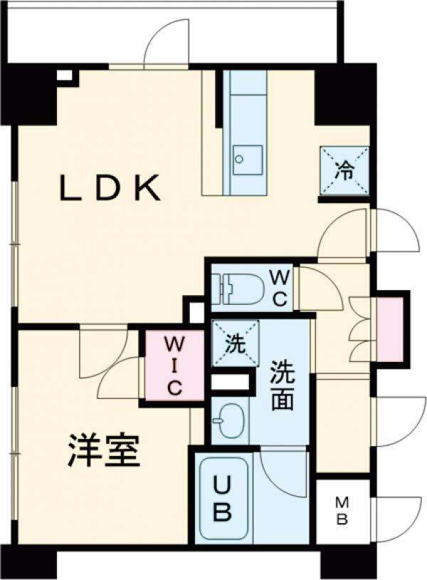 ミルーナヒルズ亀有の間取り