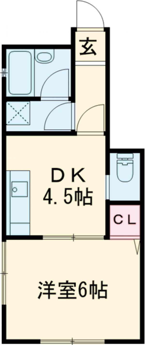 Clover Terraceの間取り