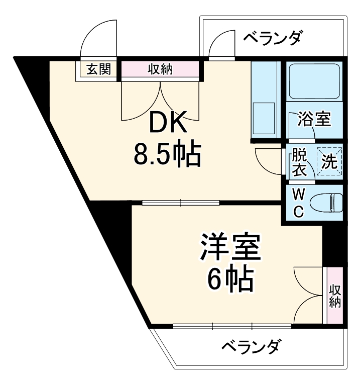 アクセスマスダの間取り