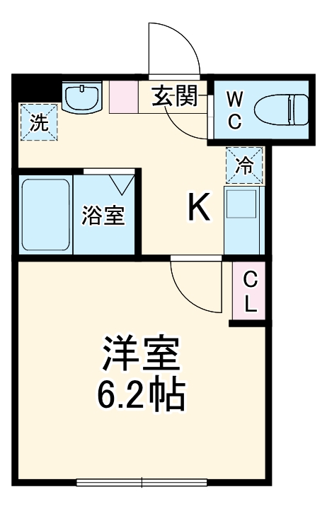 カーサアシュエの間取り