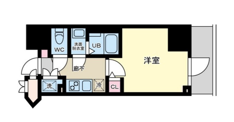 プライマル品川大森海岸の間取り