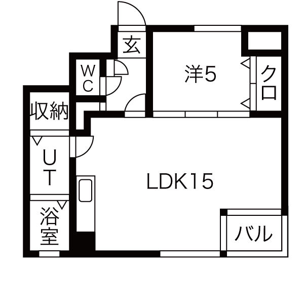 QULIO BLUEの間取り