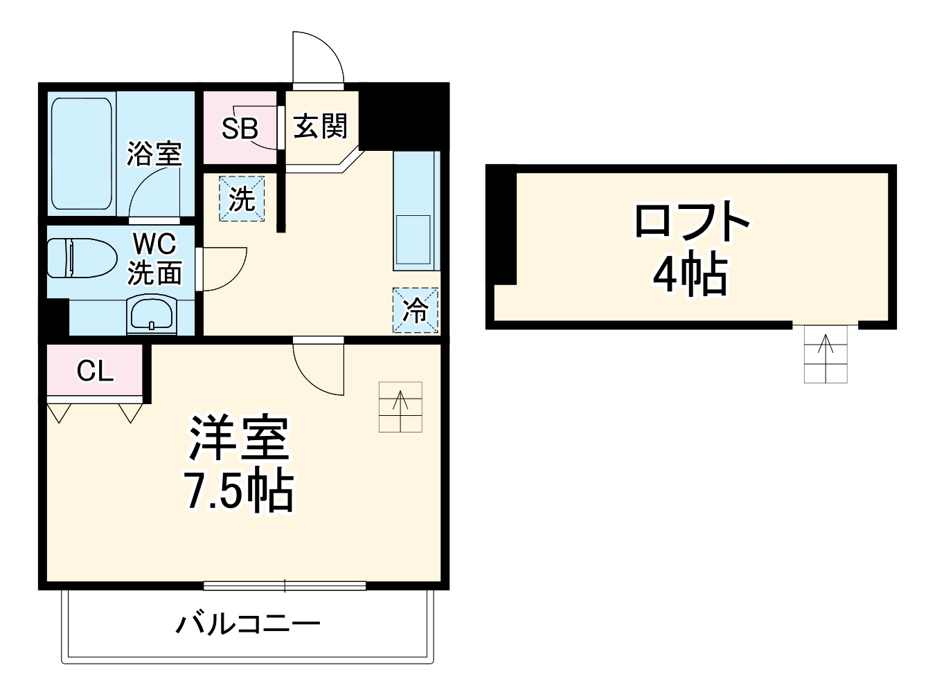 プレラッセの間取り