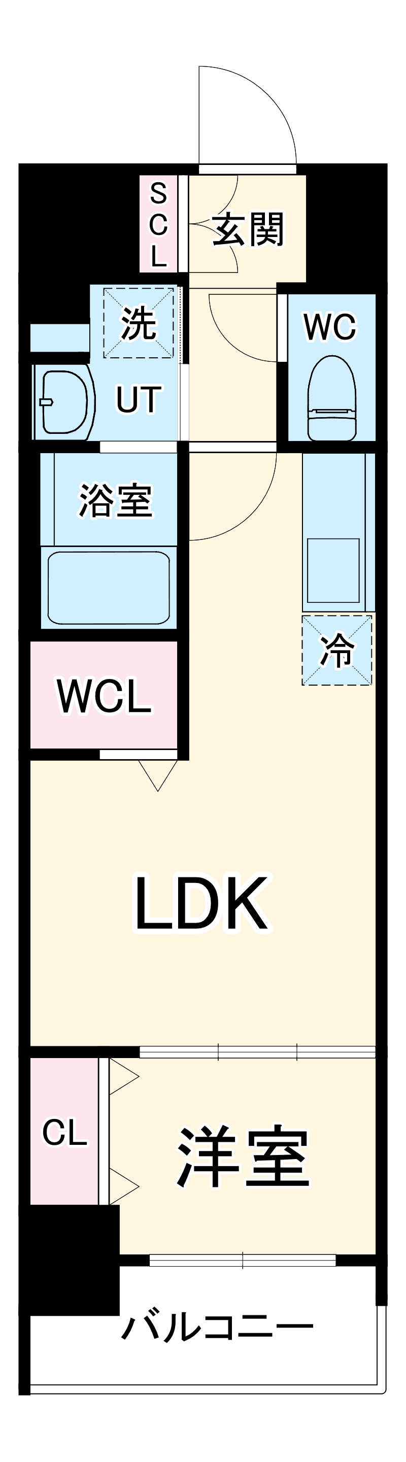 NorthGrande栄生の間取り