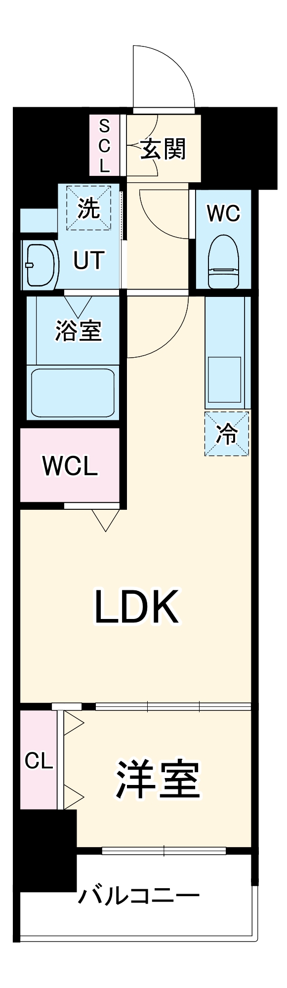 NorthGrande栄生の間取り