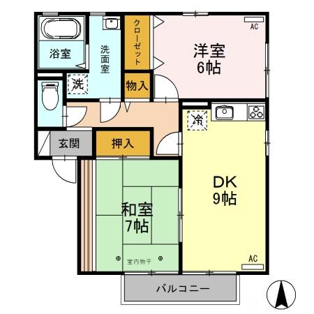 ガーデンハイツ21の間取り