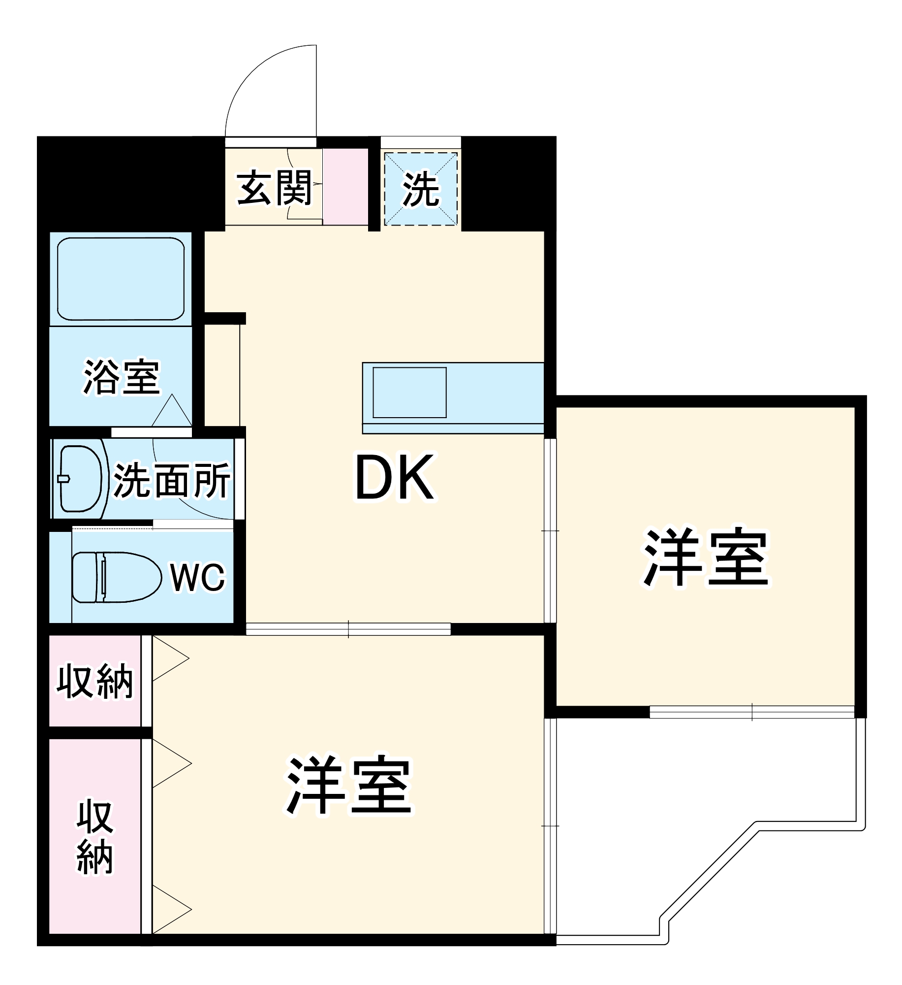 Renarvo Urawaの間取り