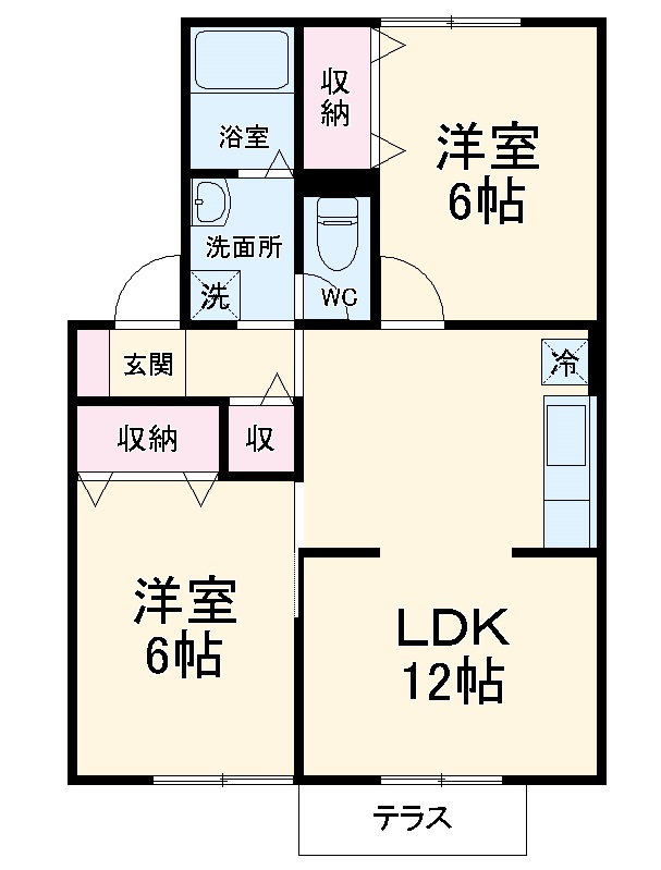 エスペランサの間取り