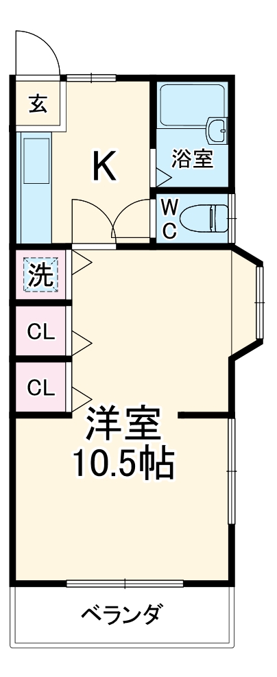 本厚木Solamachi IIDA5の間取り