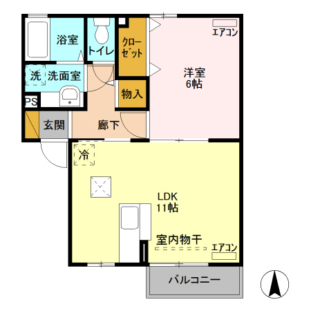 フォンテーヌの間取り